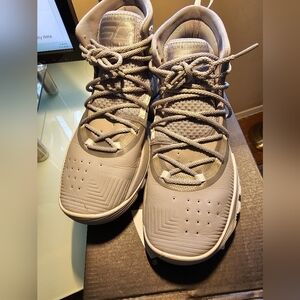 Steph Curry Kids Under Armour SC 3Zero II basketball shoes.